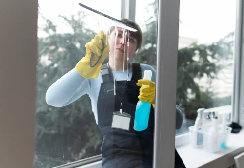 Nettoyage de vitres intérieures et extérieures à Burlats